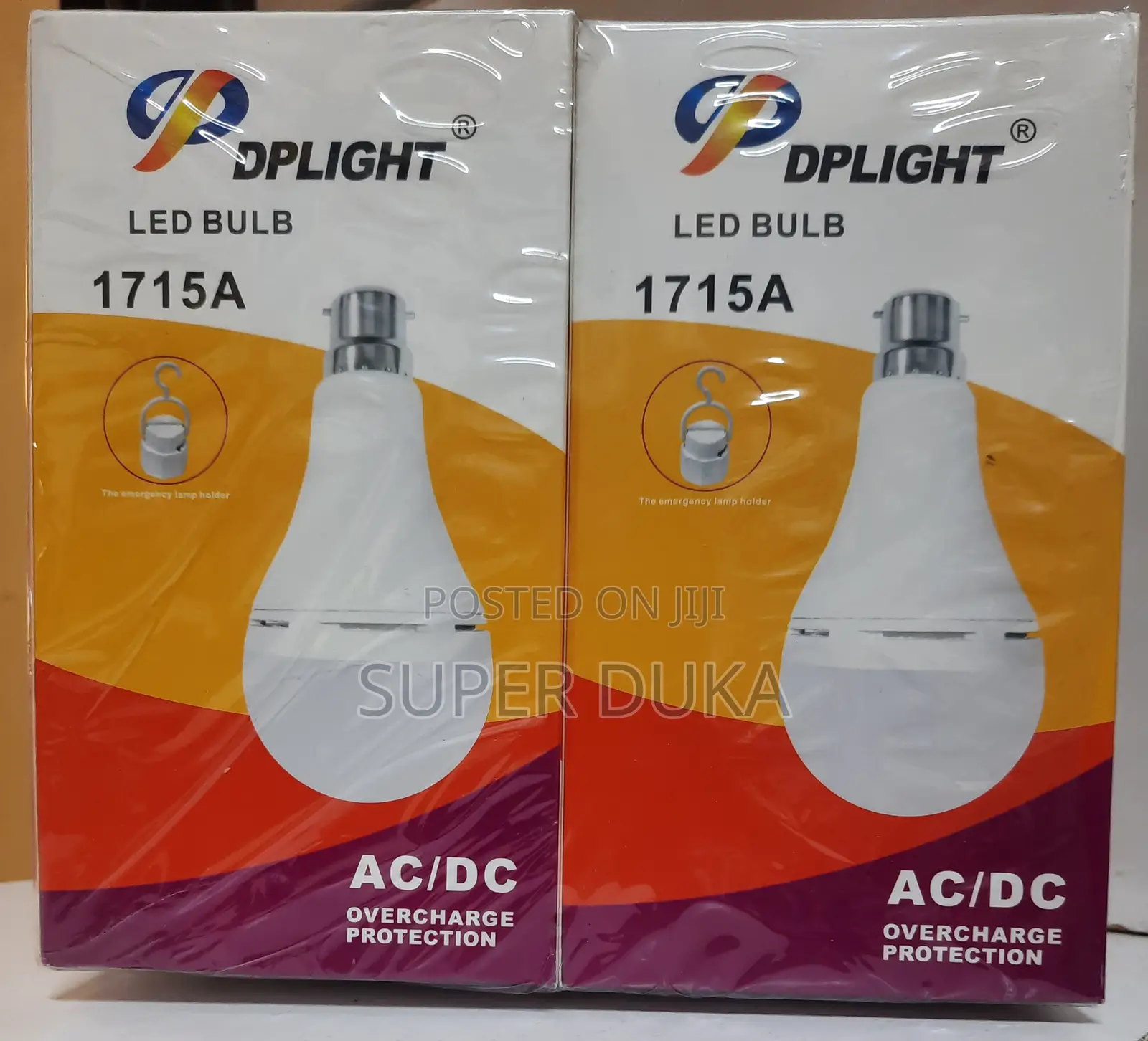Intelligent Rechargeable Emergency 15 W Dplight Led Bulb 1715a.