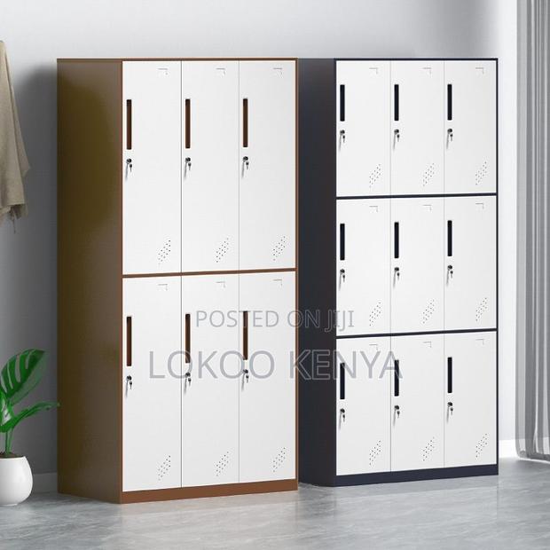 Office Cabinet: Nine-Door Filing and Storage Cabinet - thumbnail 5