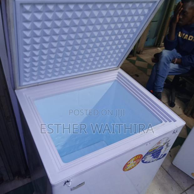 Free Standing White Deep Freezer - thumbnail 2