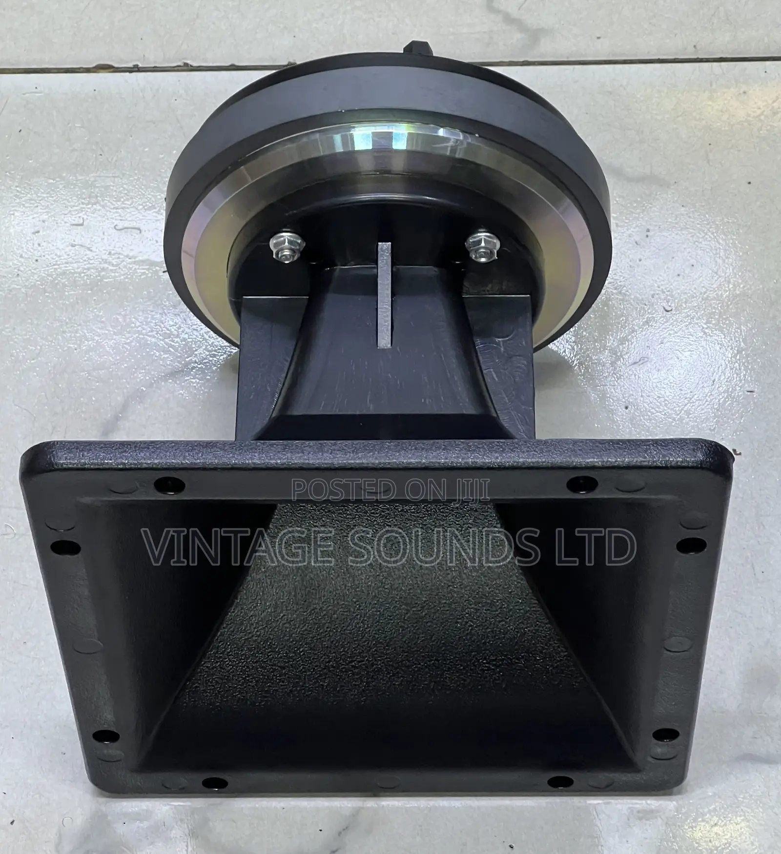 75.5mm Coil B C Compression Tweeter Driver 9 by 9 Horn Flare