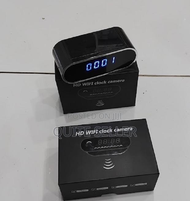 Classic Hd Mini Clock Camera Secret Wifi Micro Cam Ir Night View - main view