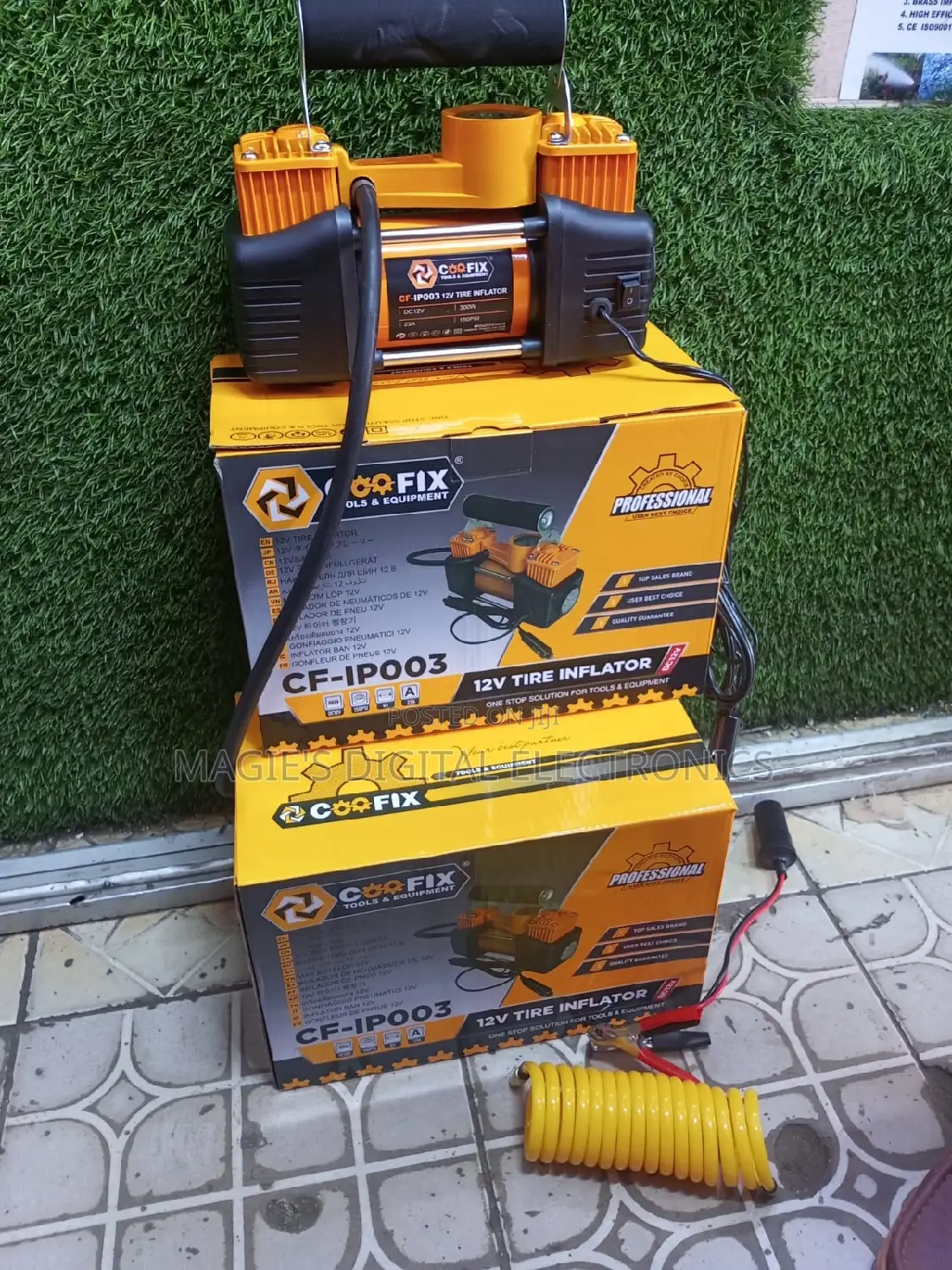 Highly Recommend 300w Coofix Tire Inflator Pump