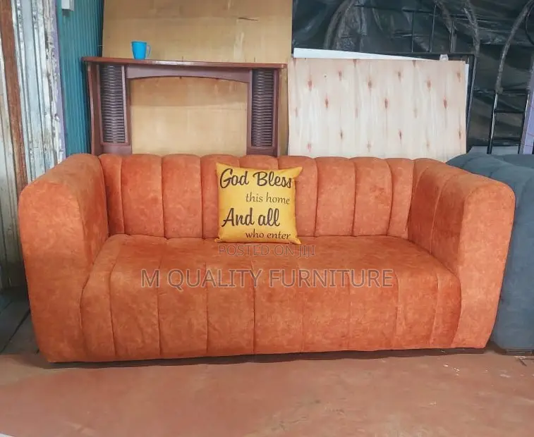 Sofa That Radiates Warmth and Vibrance