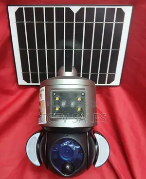 Wireless Solar Battery Powered CCTV Camera With Cloud Storage