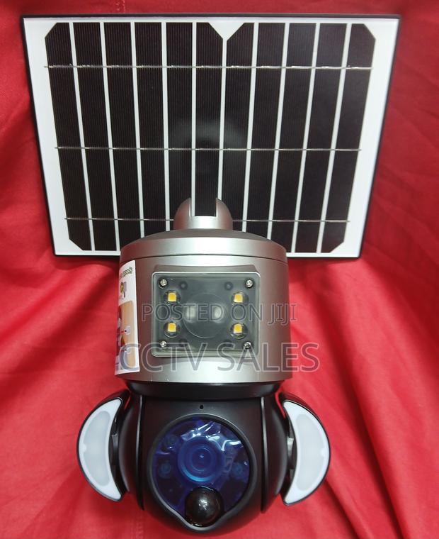 Wireless Solar Battery Powered CCTV Camera With Cloud Storage - main view
