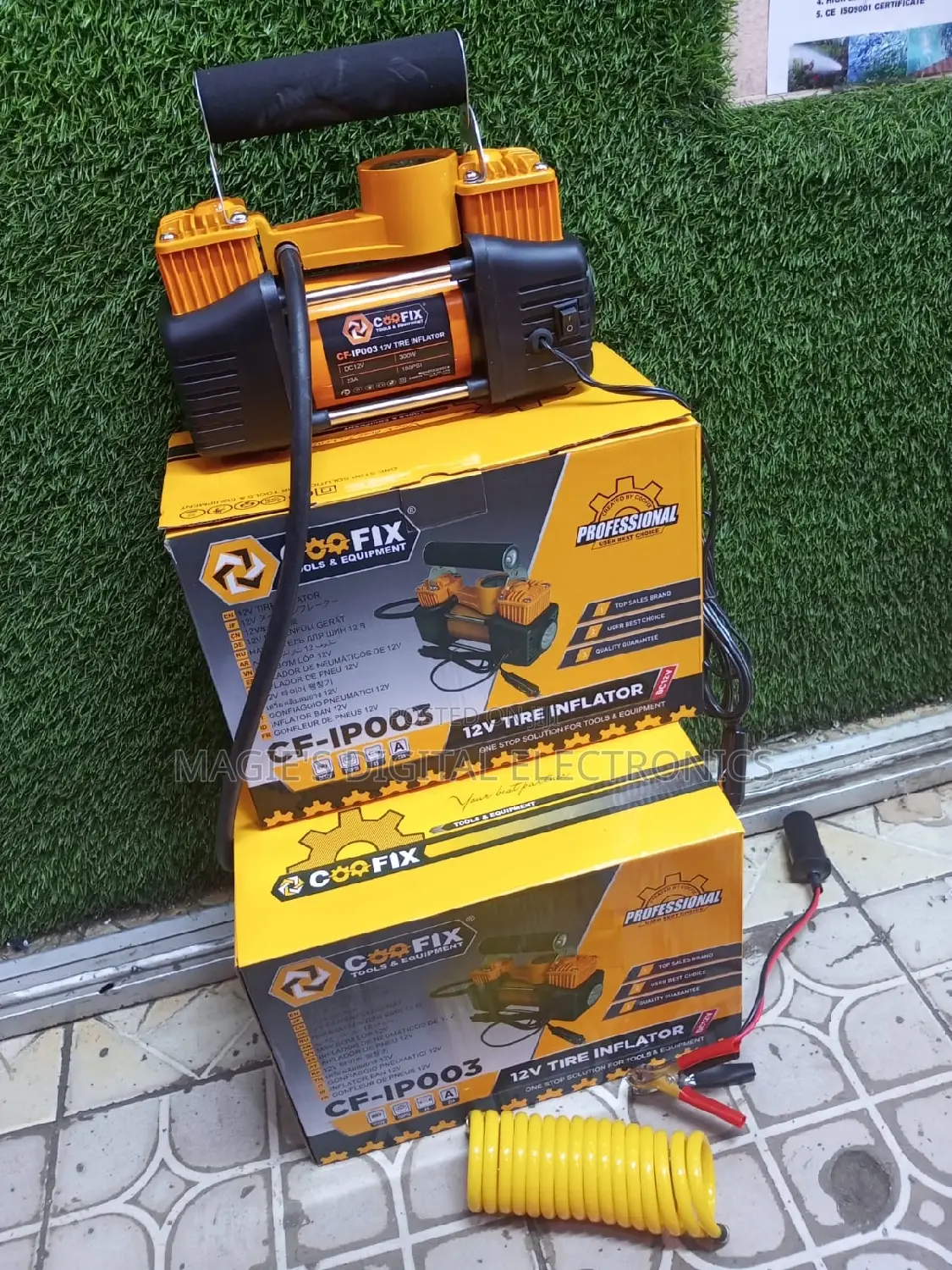 Well Performing 300w Coofix Tire Inflator Pump
