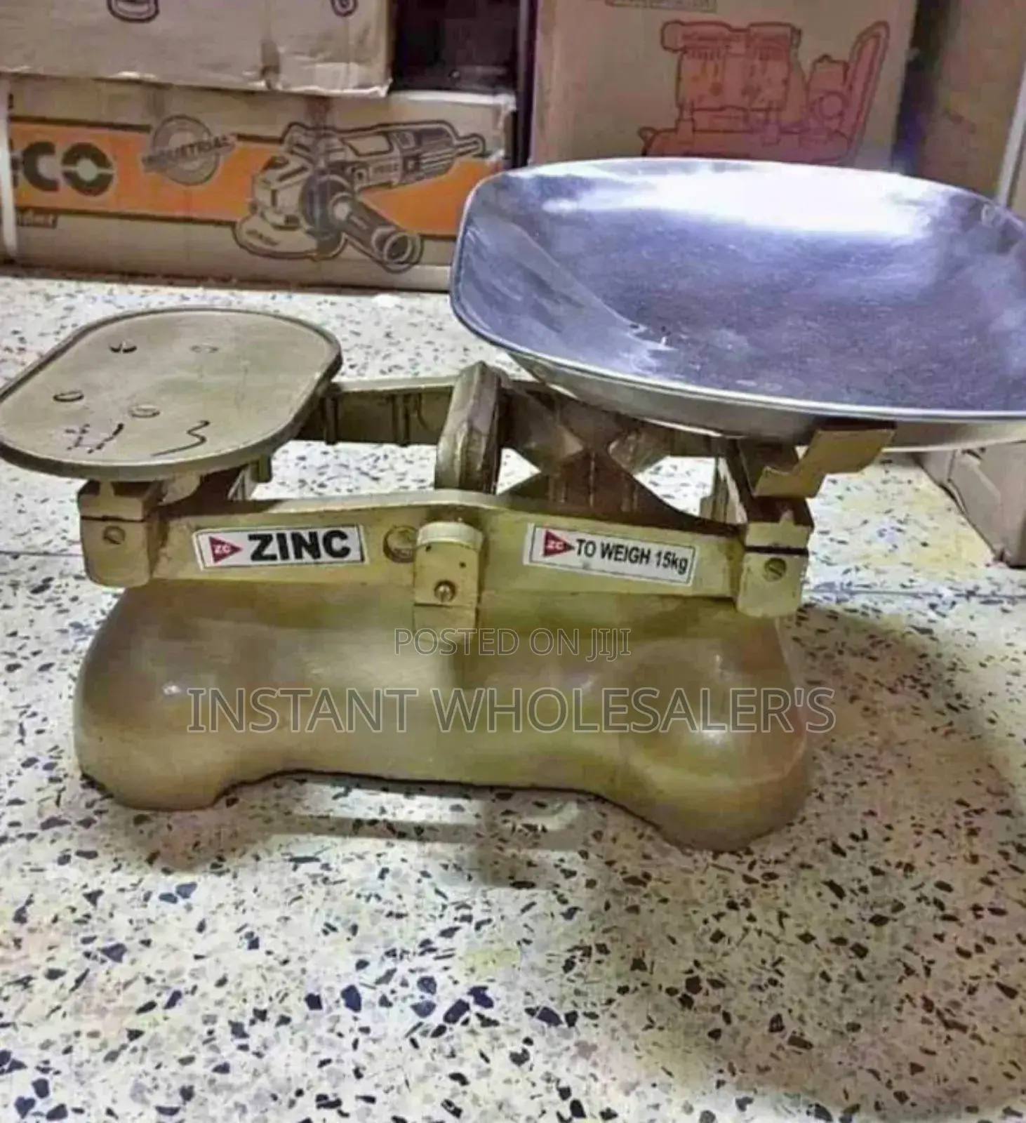 Zinc Analogue Manual Scale