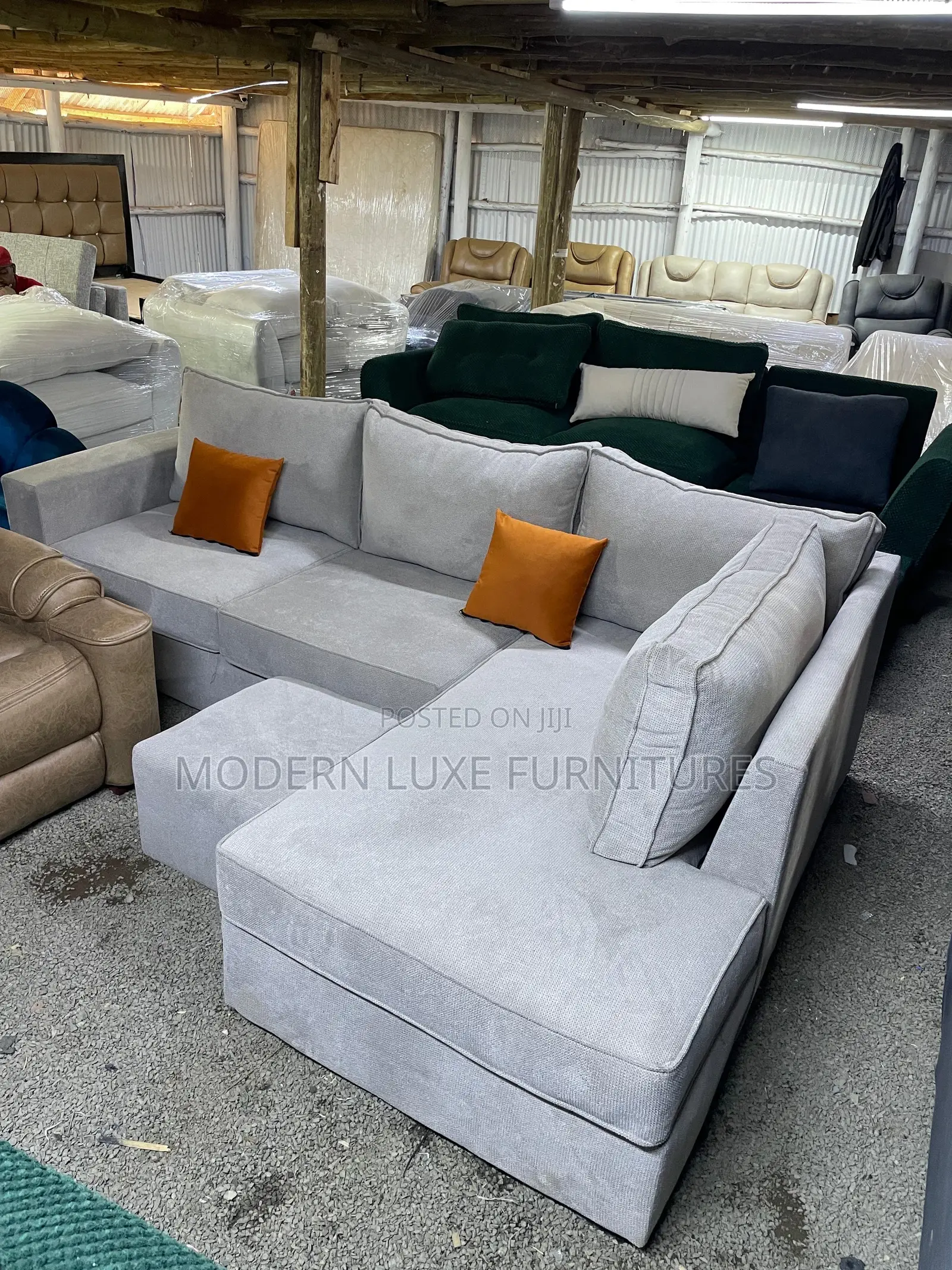 Luxurious L Shaped Sofa