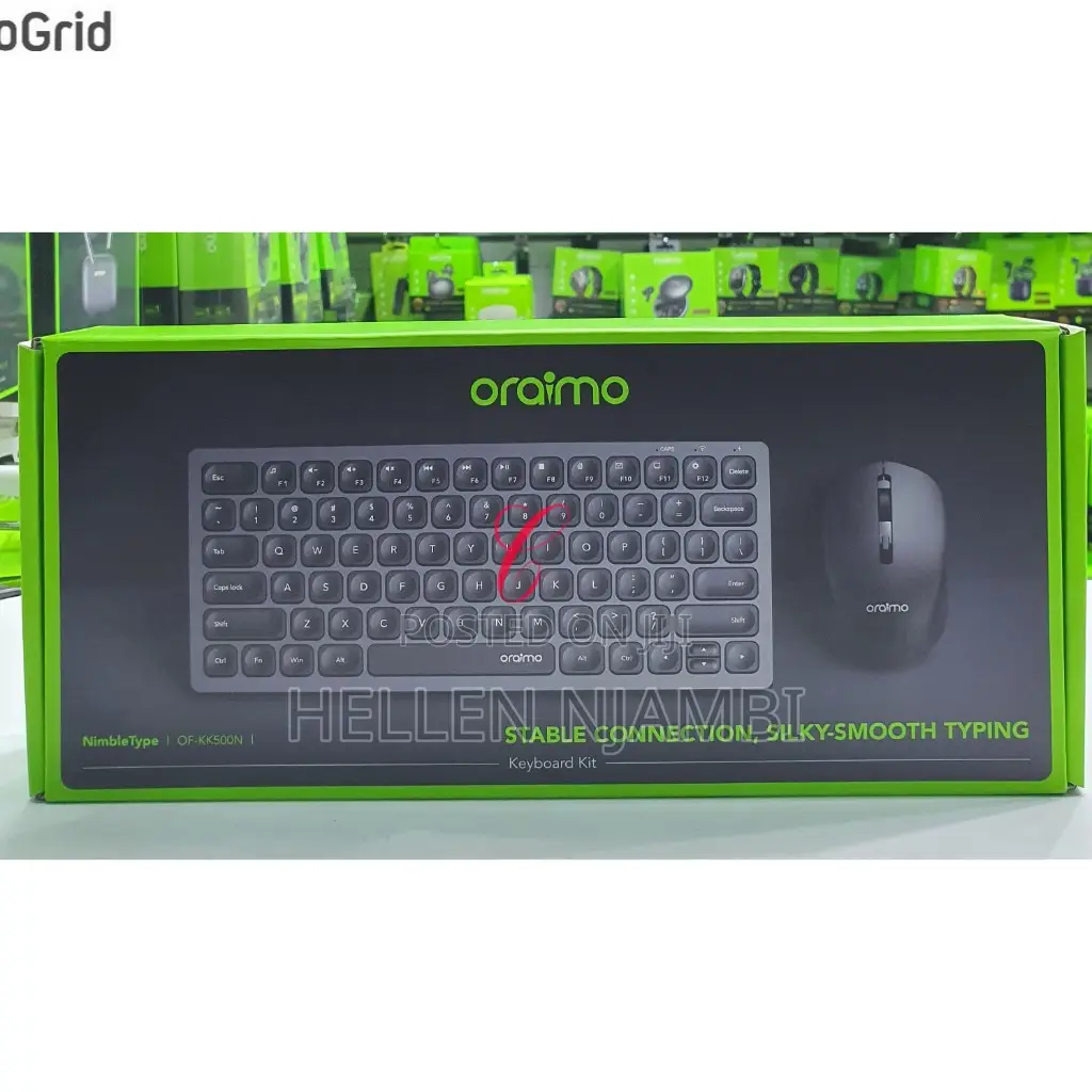 Oraimo Nimbletype of-Kk500n Wireless Keyboard With Mouse