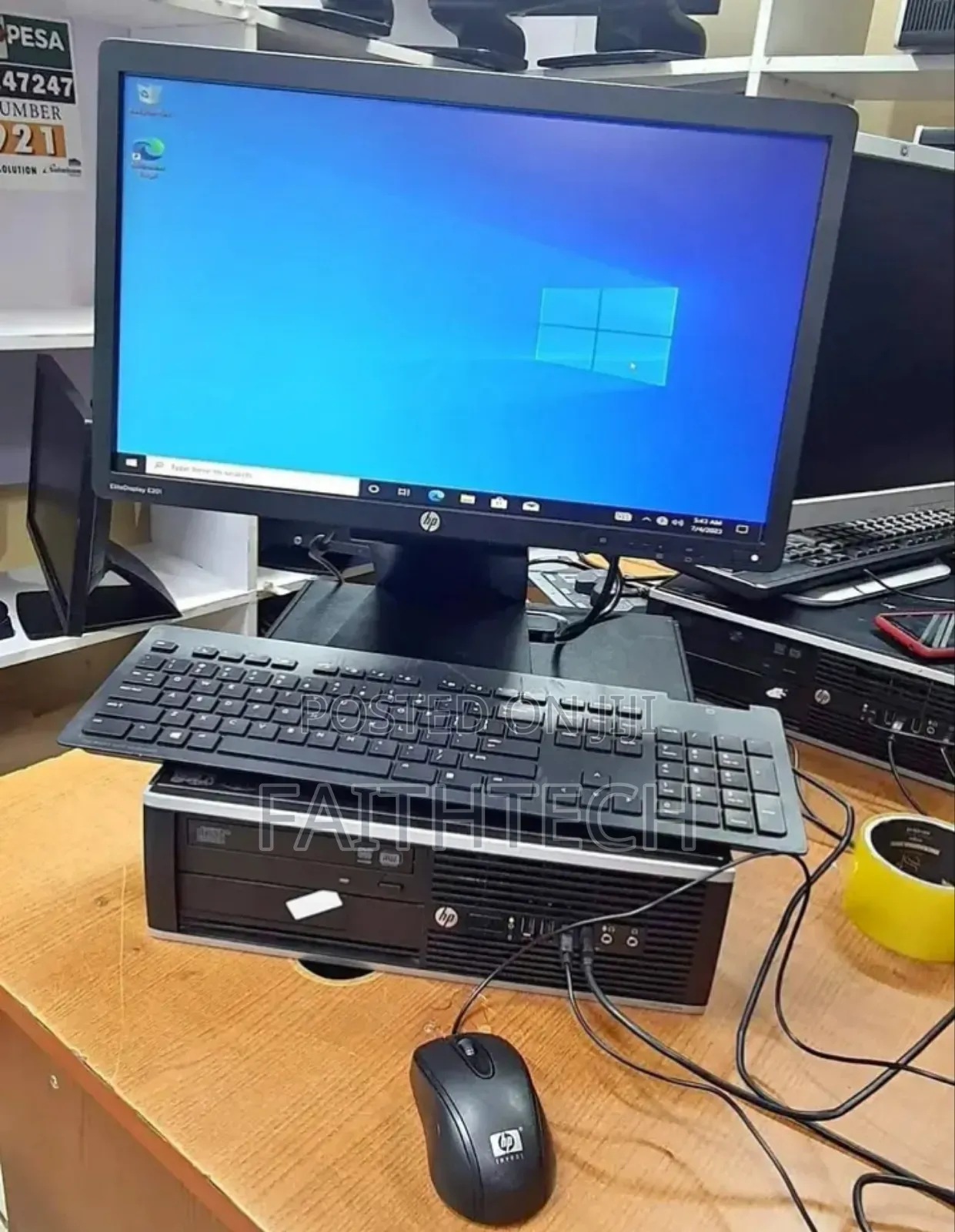 Desktop Computer HP EliteDesk 800 4GB Intel Core i5 HDD 500GB