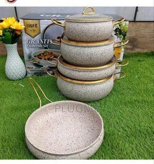 9pcs Granite Coating Non-Stick Kitchen Cookware Set