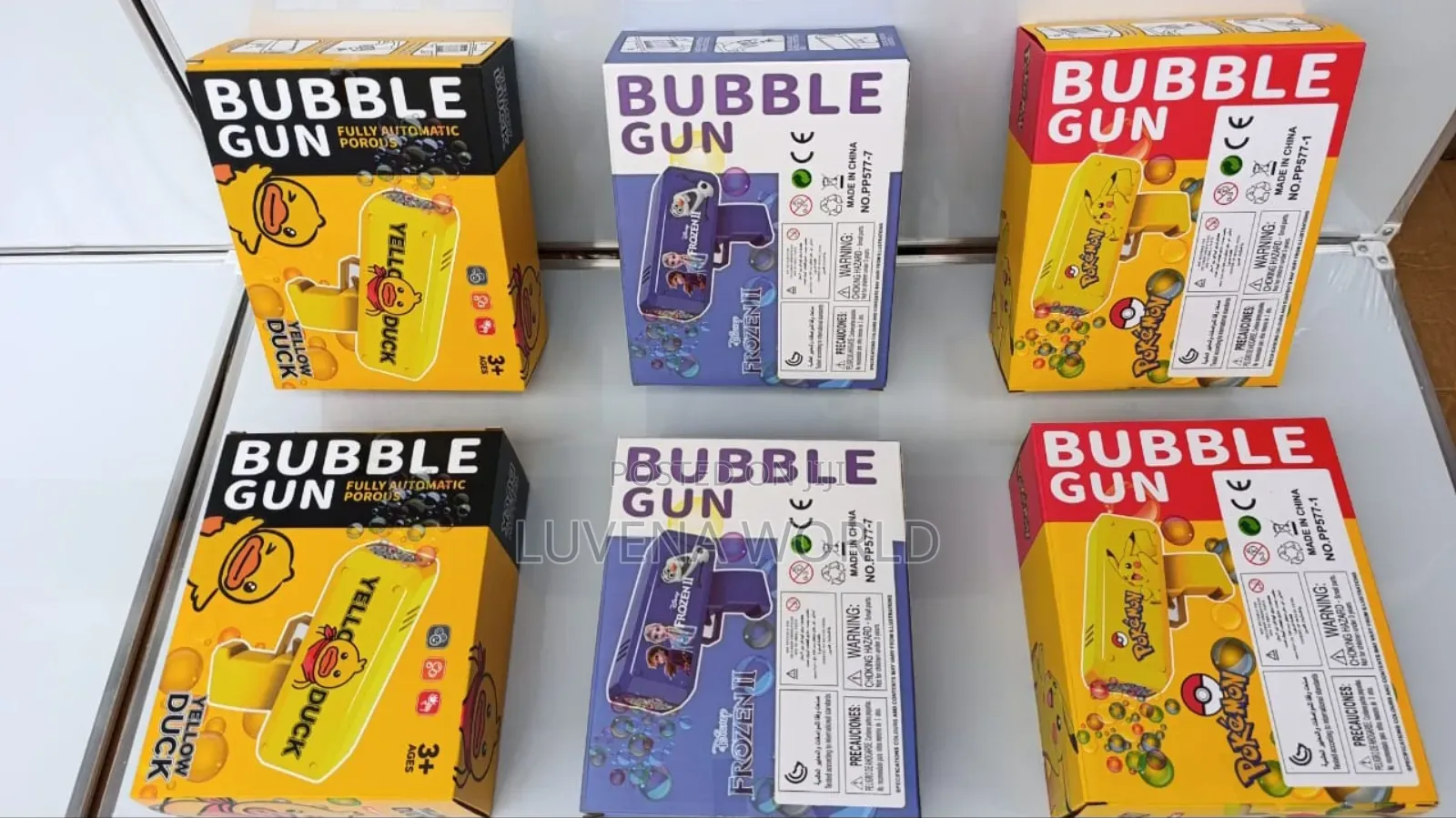 Automated Bubble Guns