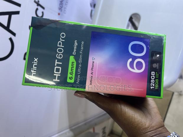 New Infinix Hot 60 128 GB Black - thumbnail 7