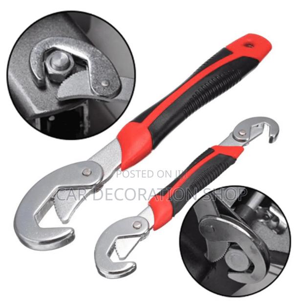 2pcs Auto Adjustable Quick Snap N Grip Wrench - main view
