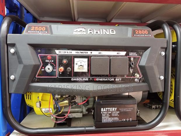 2.8kva Rhino Petrol Generator With a Key Start