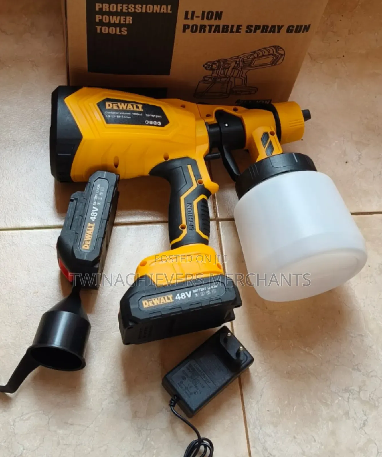 48v Dewalt Cordless Paint Sprayer/Rechargable Spray Gun