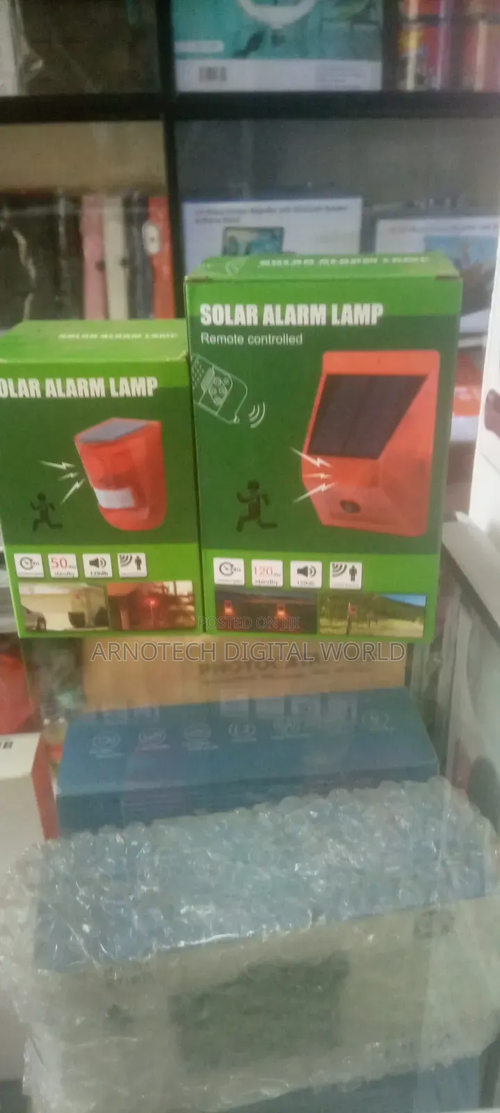 Waterproof Solar Pir Motion Detector Alarm
