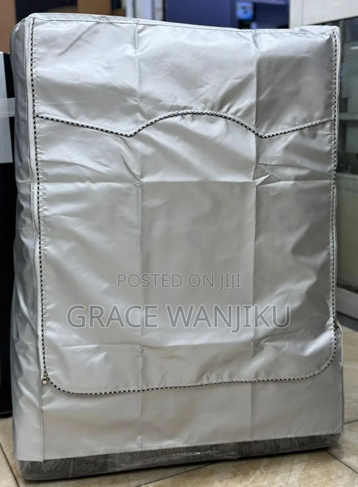 *Heavy Grey Washing Machine Cover