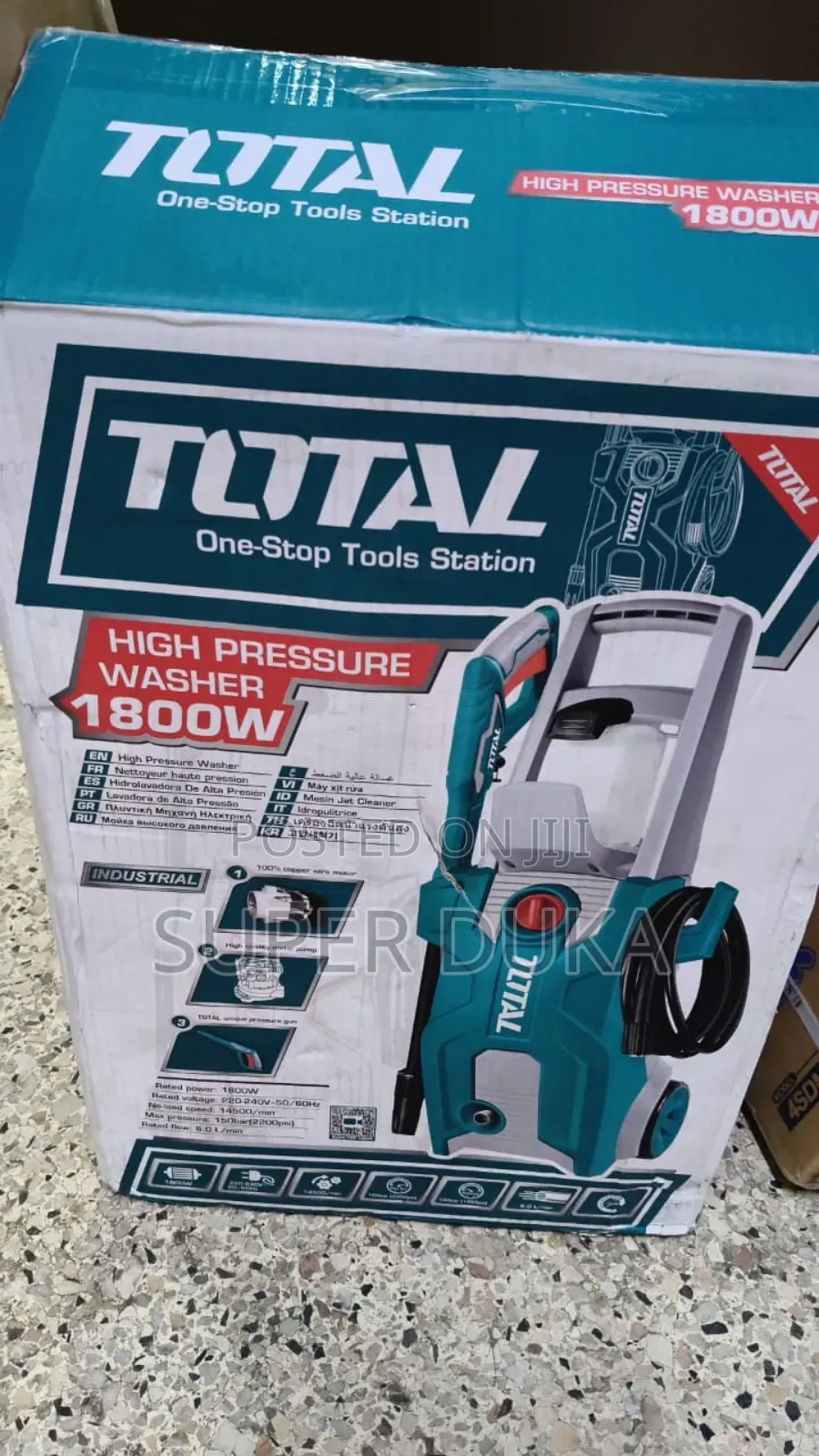 Total High Pressure Washer 1800w.