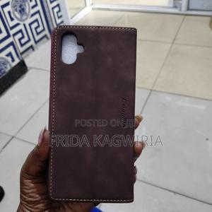 Samsung Galaxy A05 Leather Flip Cover - main view