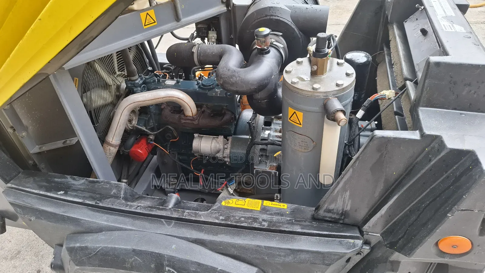 Compressor 2014 Atlas Copco Xas67kd 4cyl Diesel 135cfm 10bar Ex-Uk
