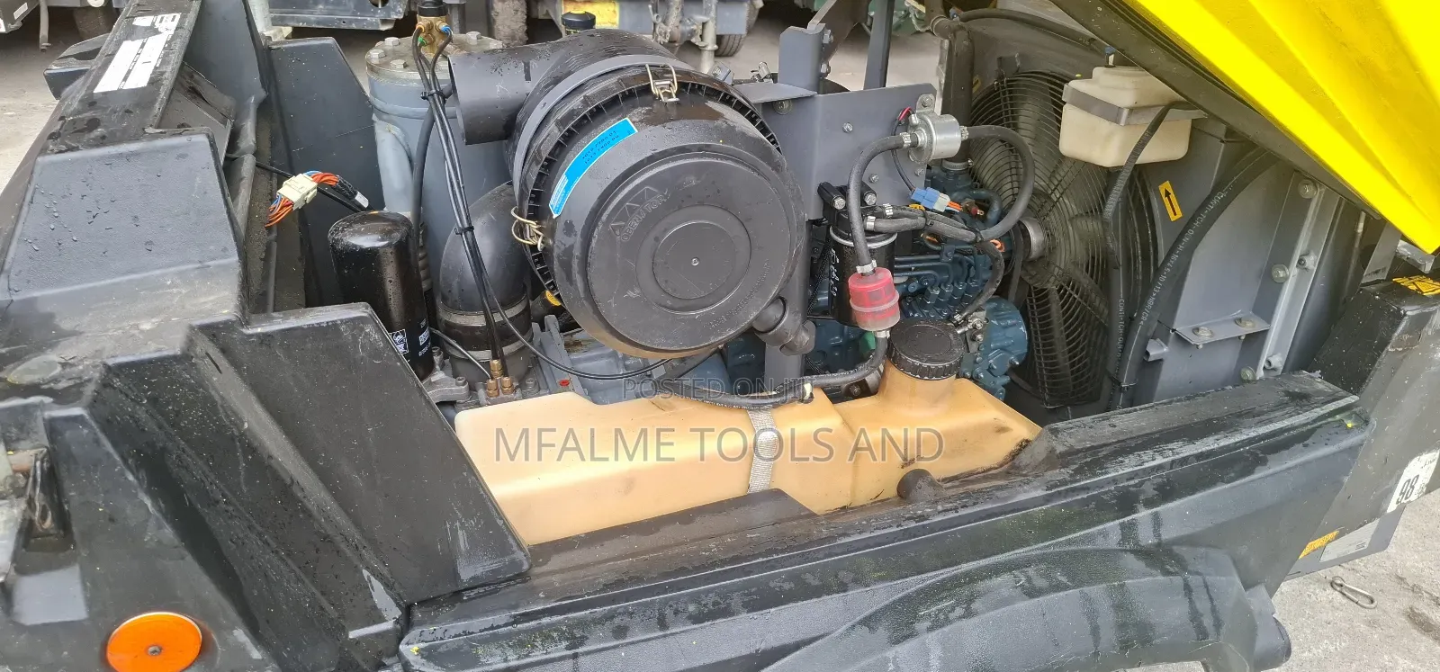 Compressor 2014 Atlas Copco Xas67kd 4cyl Diesel 135cfm 10bar Ex-Uk