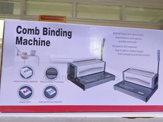 Heavy Duty Binding Machine Metallic Binder - thumbnail 3