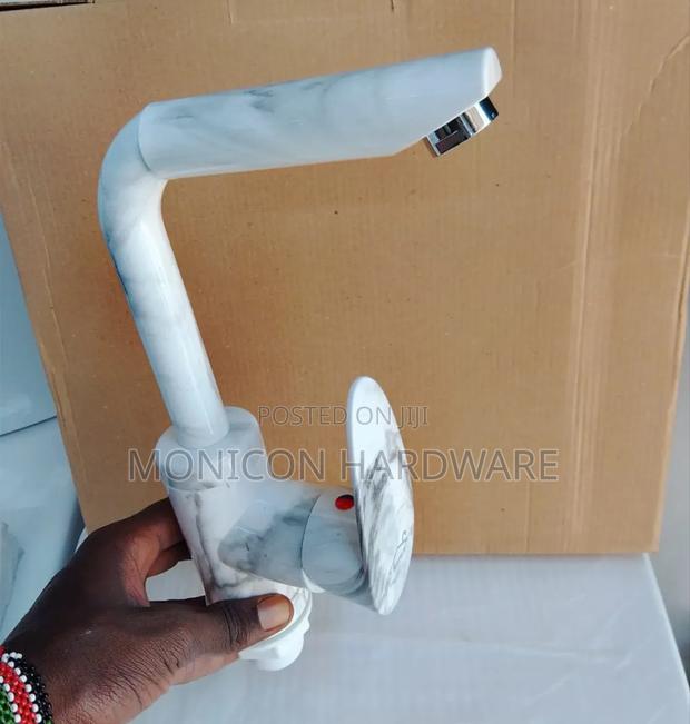 Basin Mixer Tap (White) - main view