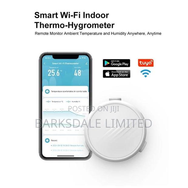 Wireless Wifi Smart Temperature Humidity Sensor Thermometer Hygrometer - main view