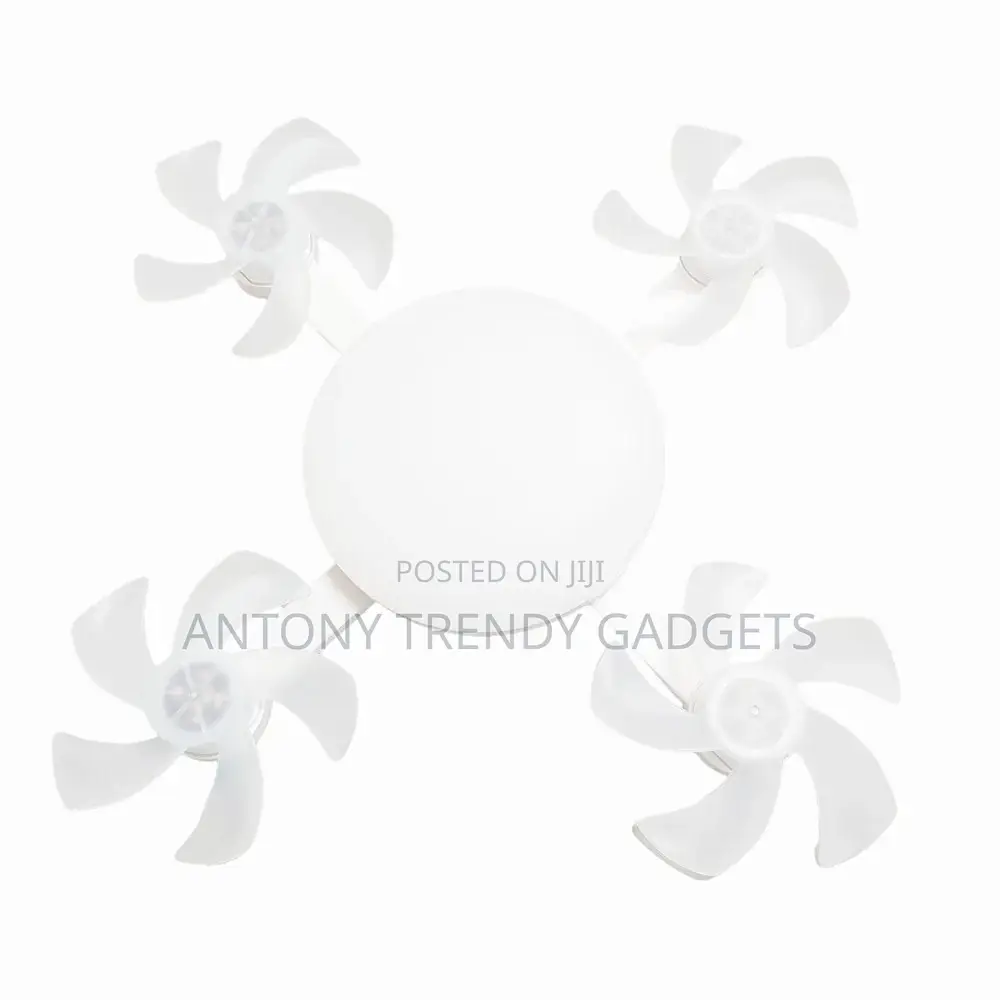 F4 Led Ceiling Fan Light With Remote Control