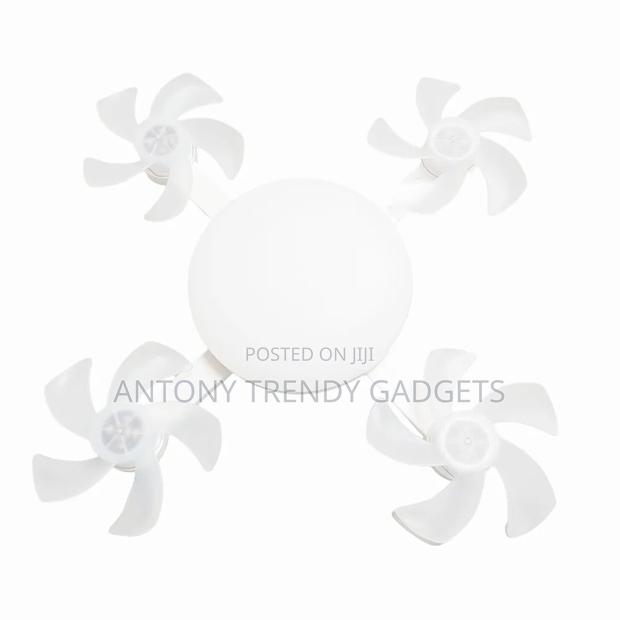 F4 Led Ceiling Fan Light With Remote Control