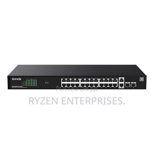 Tenda Teg2228p-24-410w 26ge+2sfp Cloud Managed Poe Switch