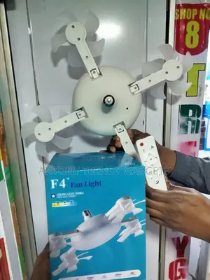 F4 Energy-saving Ceiling Fan Light, 20,000h Life