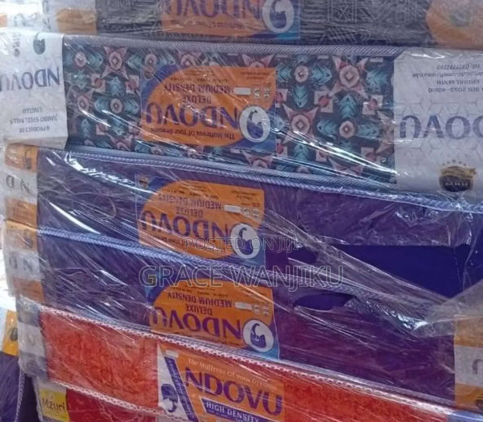 6*6 High Density Quilted Matress 6 Inches