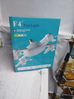 F4 Ceiling Fan Light With Remote Led Dimming