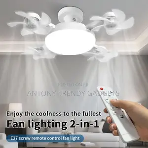 20" Led Fan Light – Energy-saving Ceiling Lamp