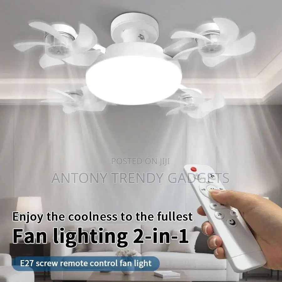20" Led Fan Light – Energy-saving Ceiling Lamp