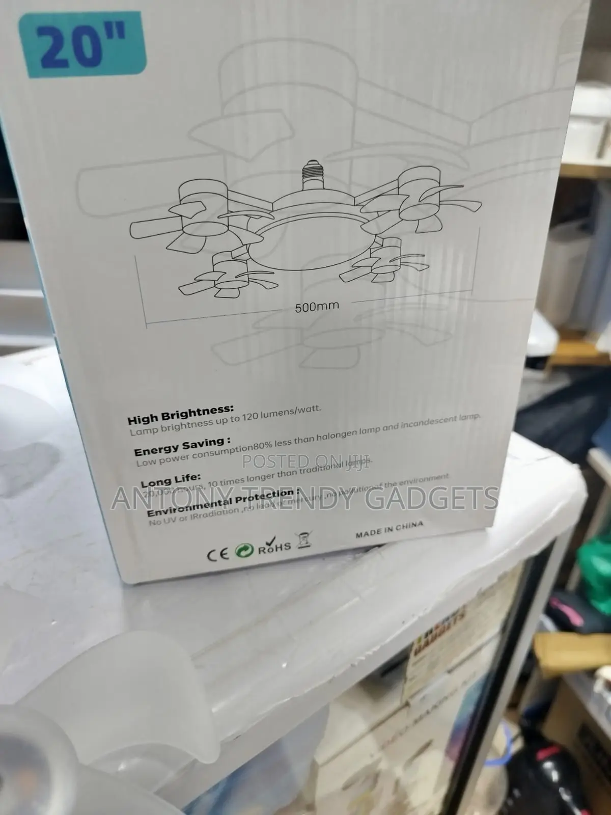 High-brightness Led Ceiling Fan For Any Room