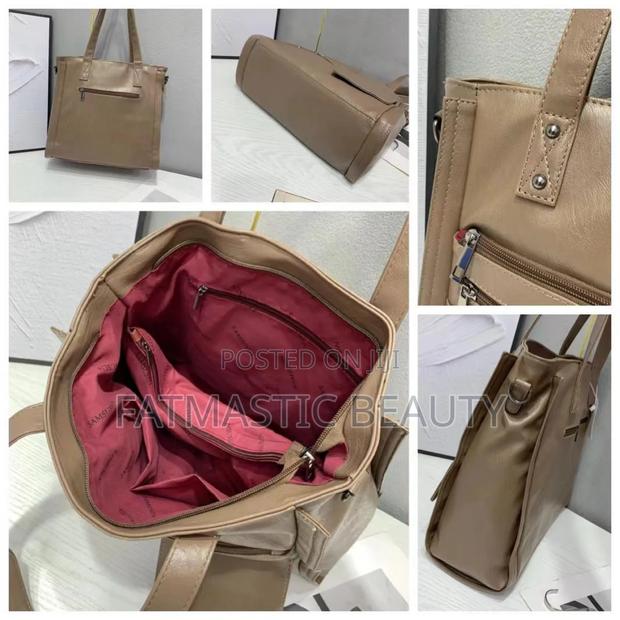 Grey Soft Leather Bag - thumbnail 3