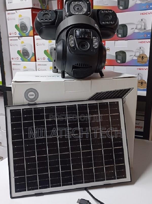 6mp Solar Powered Triple Lens Solar - main view