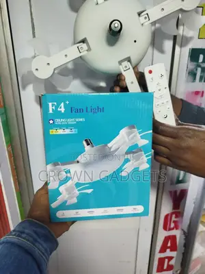 20" Led Fan Light With Remote – Long Life, Eco-Friendly