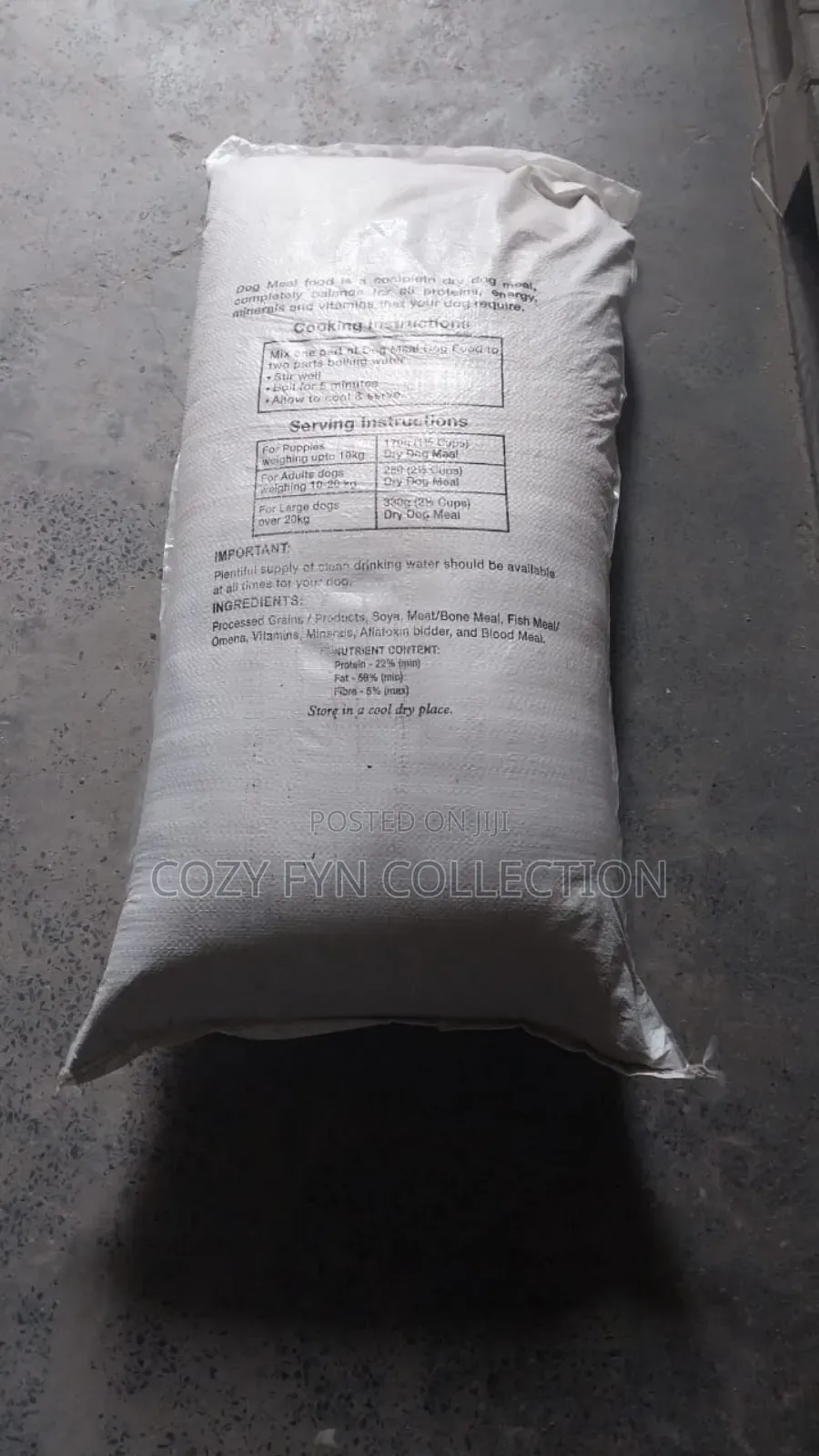 Dogs Food Dry