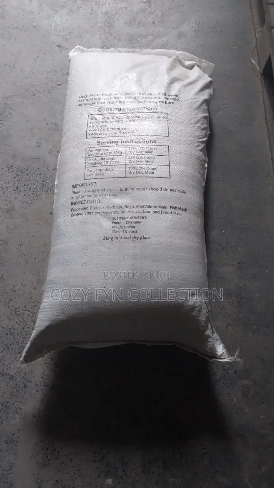 Dogs Food Dry