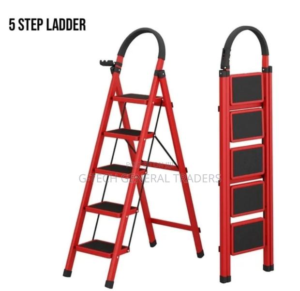 Premier Heavy Duty 5 Step Ladder - main view