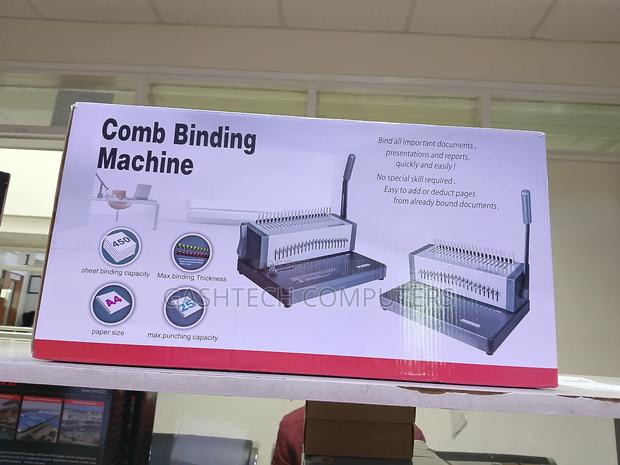 High Quality Comb Binding Machine - main view