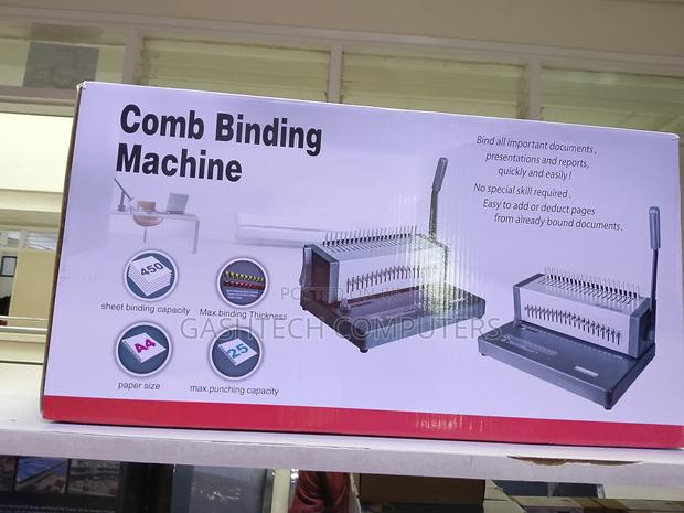 High Quality Comb Binding Machine - thumbnail 2