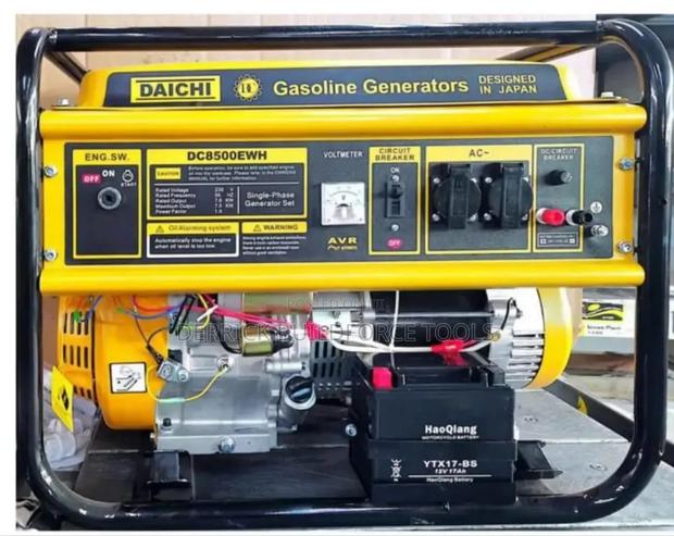 Daichi 7.5kw Gasoline Key Start Generator