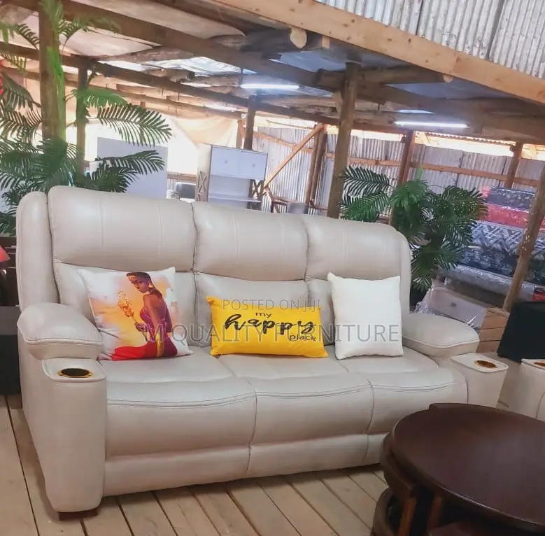Sofa Allowing Both Upright Seating and Laid Back Comfort