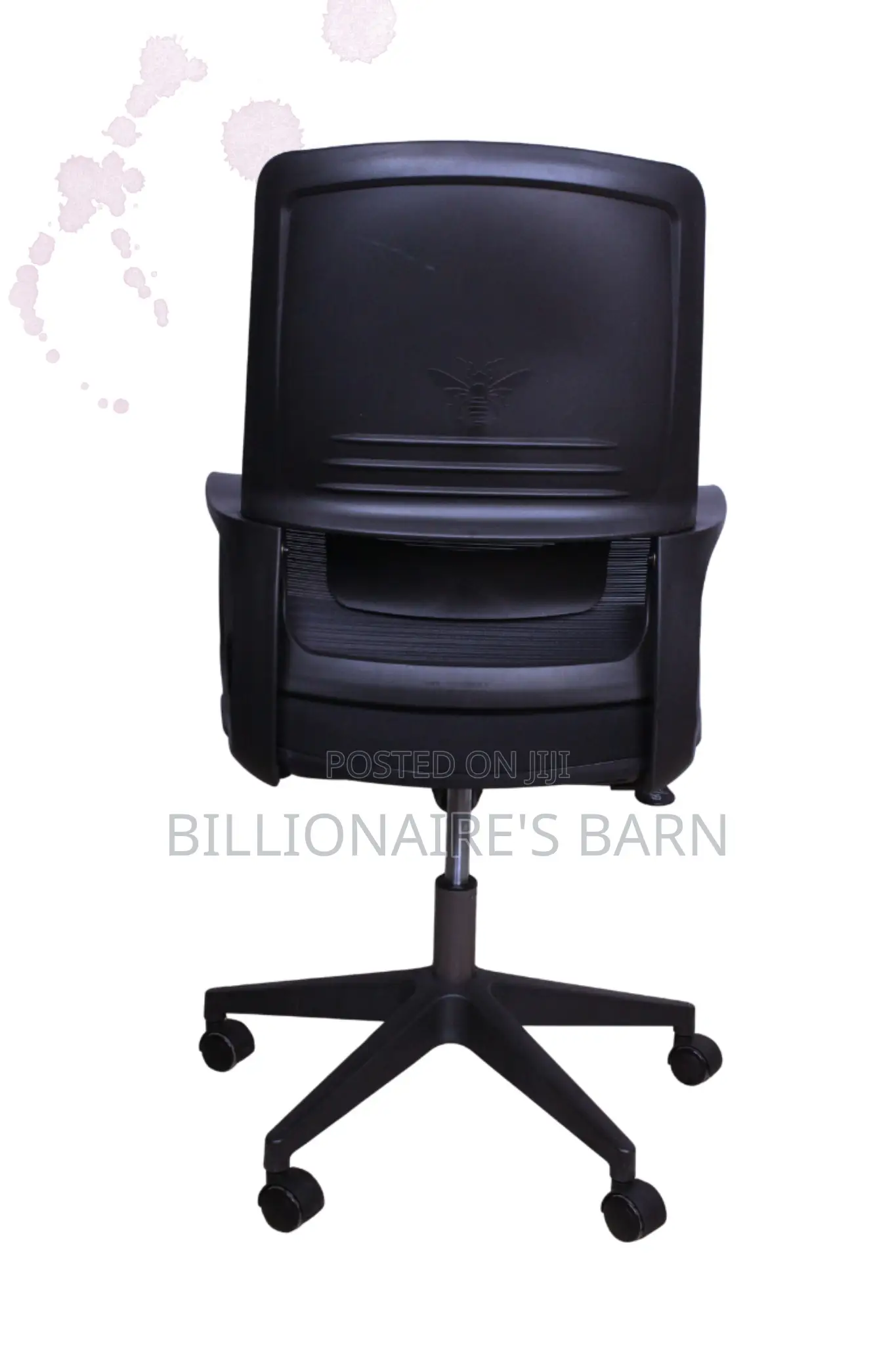 Chair, Casual Style Black Ergonomic Mesh Office Chair
