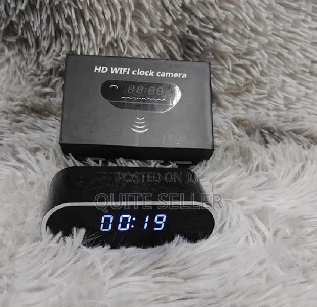 New 1080p Clock Camera - Wifi Wireless Camera for Indoor Home Security